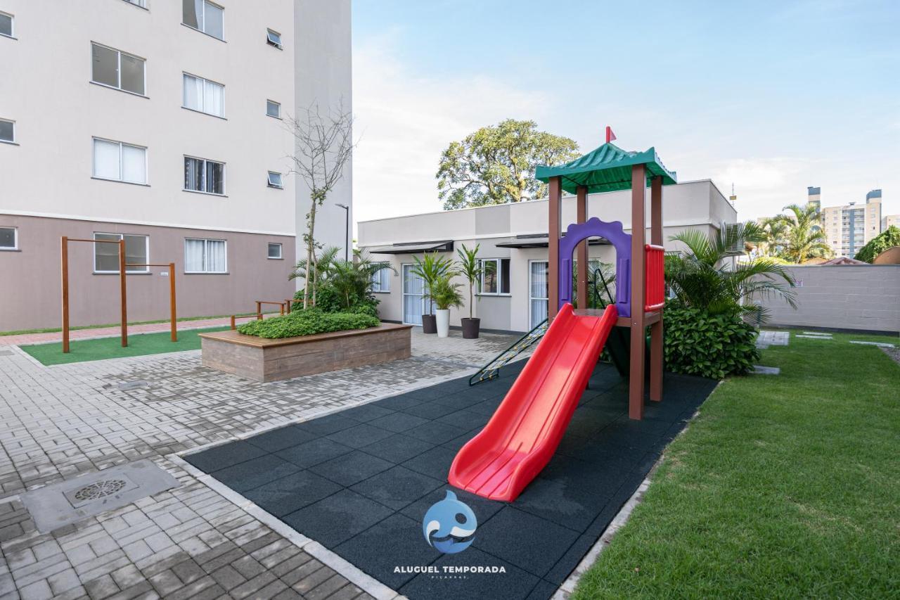 Apartamentos Em Bal Picarras 150 M Da Praia Com Sacada, Wi-Fi, Piscina, Portaria 24H, Playground E Vaga De Garagem المظهر الخارجي الصورة
