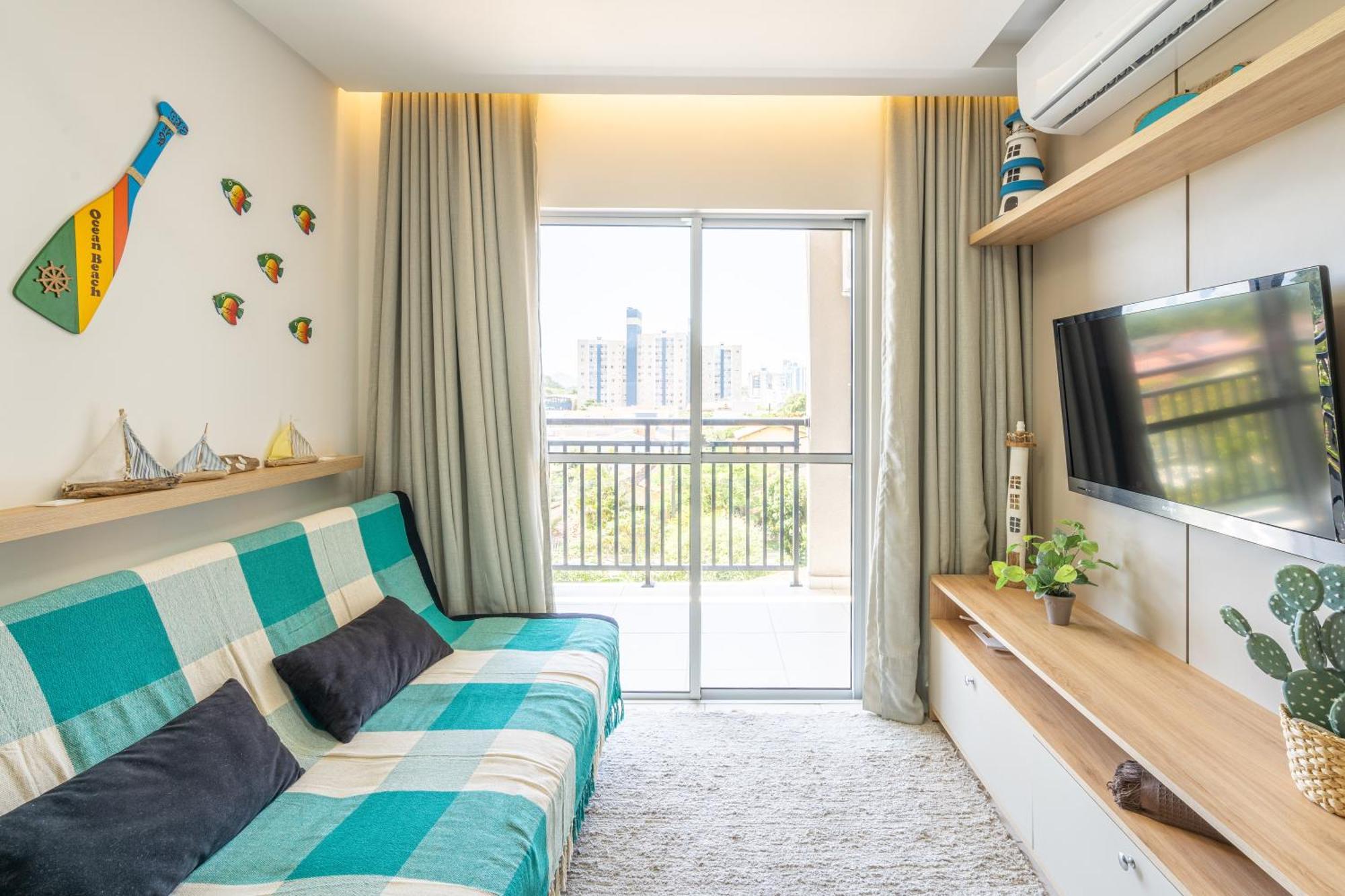 Apartamentos Em Bal Picarras 150 M Da Praia Com Sacada, Wi-Fi, Piscina, Portaria 24H, Playground E Vaga De Garagem الغرفة الصورة